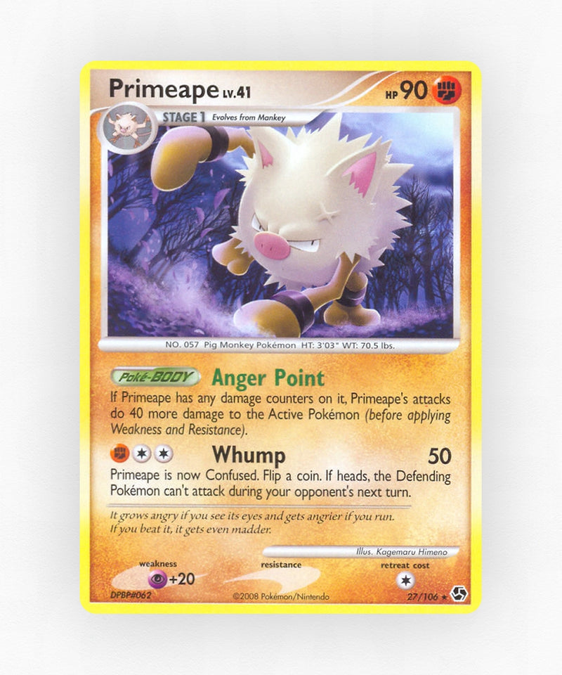 Primeape - Great Encounters 27/106 (Non-Holo)