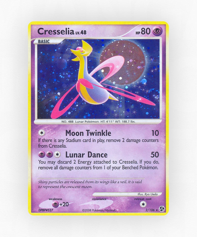 Cresselia - Great Encounters 2/106 (Reverse Holo)