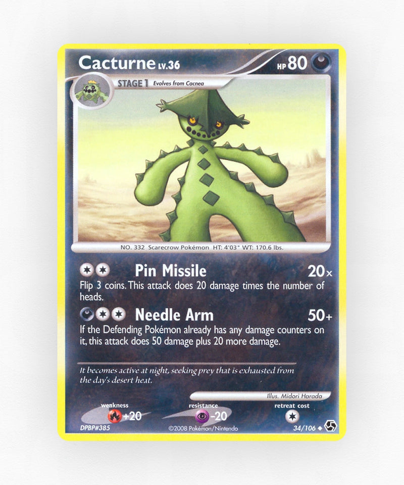 Cacturne - Great Encounters 34/106 (Non-Holo)
