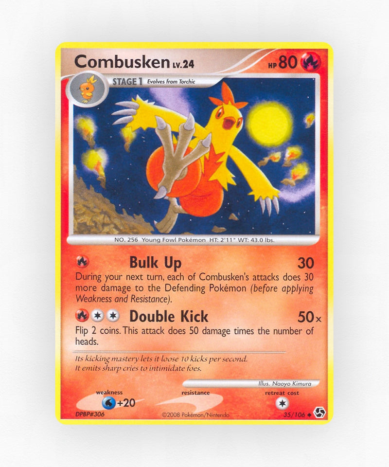 Combusken - Great Encounters 35/106 (Reverse Holo)
