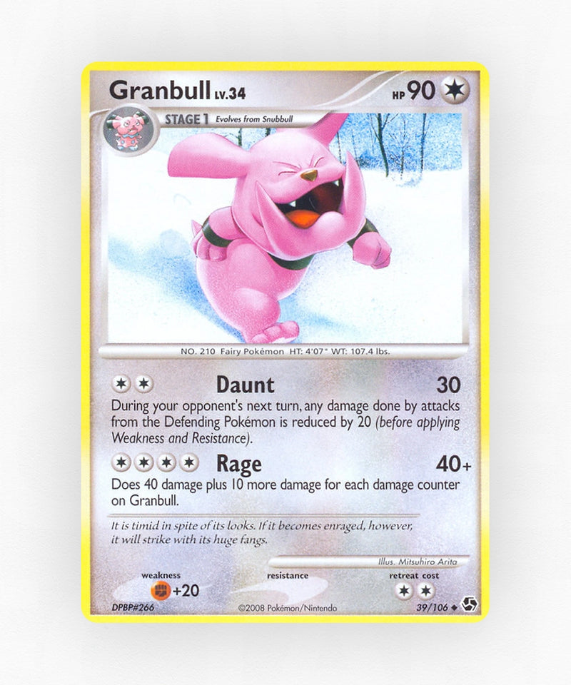 Granbull - Great Encounters 39/106 (Reverse Holo)