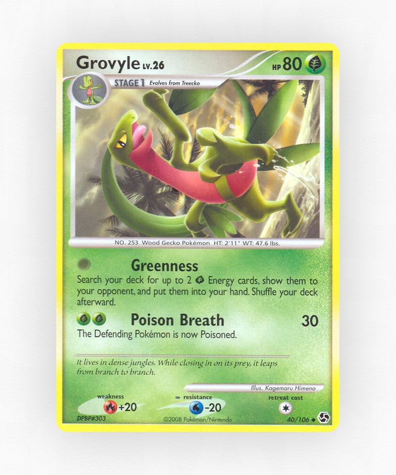 Grovyle - Great Encounters 40/106 (Non-Holo)