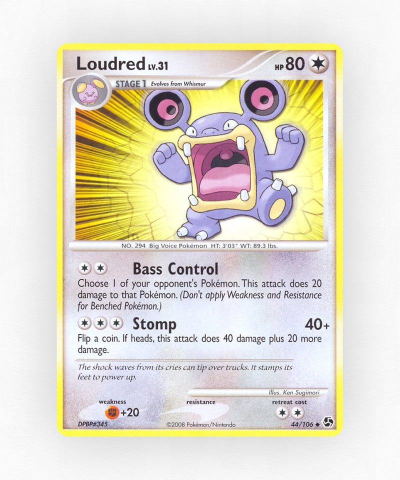 Loudred - Great Encounters 44/106 (Non-Holo)