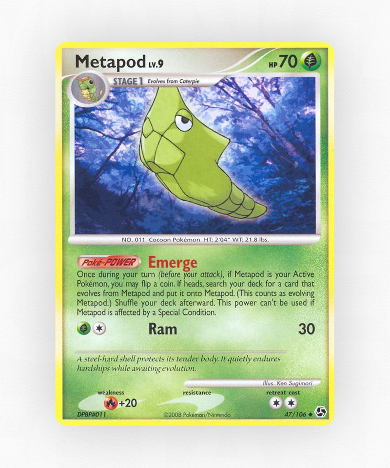 Metapod - Great Encounters 47/106 (Non-Holo)