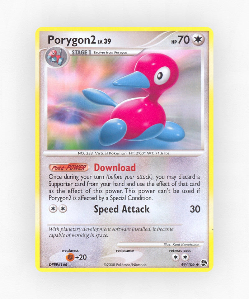 Porygon2 - Great Encounters 49/106 (Reverse Holo)