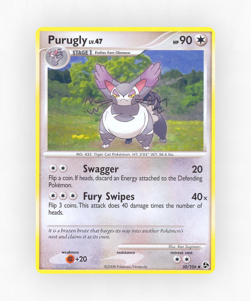 Purugly - Great Encounters 50/106 (Non-Holo)
