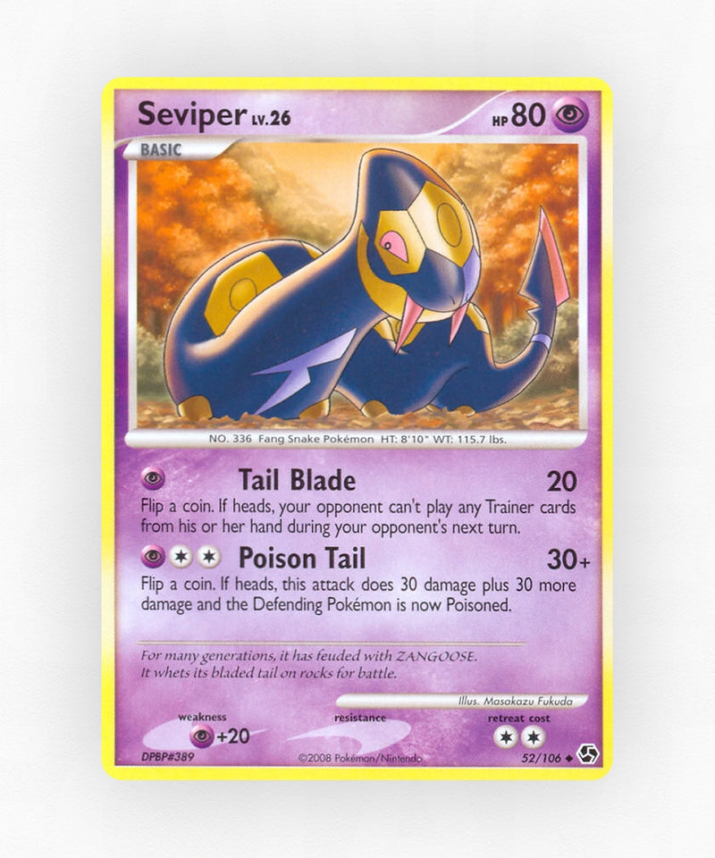 Seviper - Great Encounters 52/106 (Non-Holo)