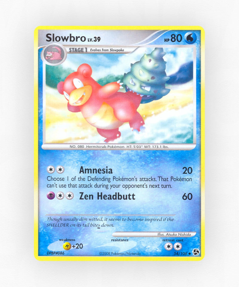 Slowbro - Great Encounters 54/106 (Reverse Holo)