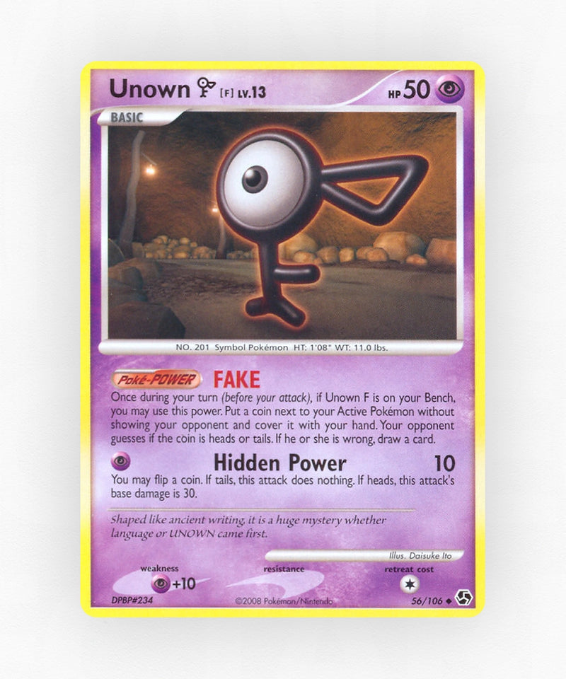 Unown [F] - Great Encounters 56/106 (Non-Holo)