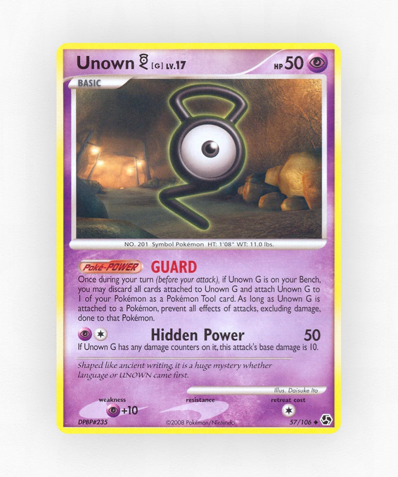 Unown [G] - Great Encounters 57/106 (Reverse Holo)