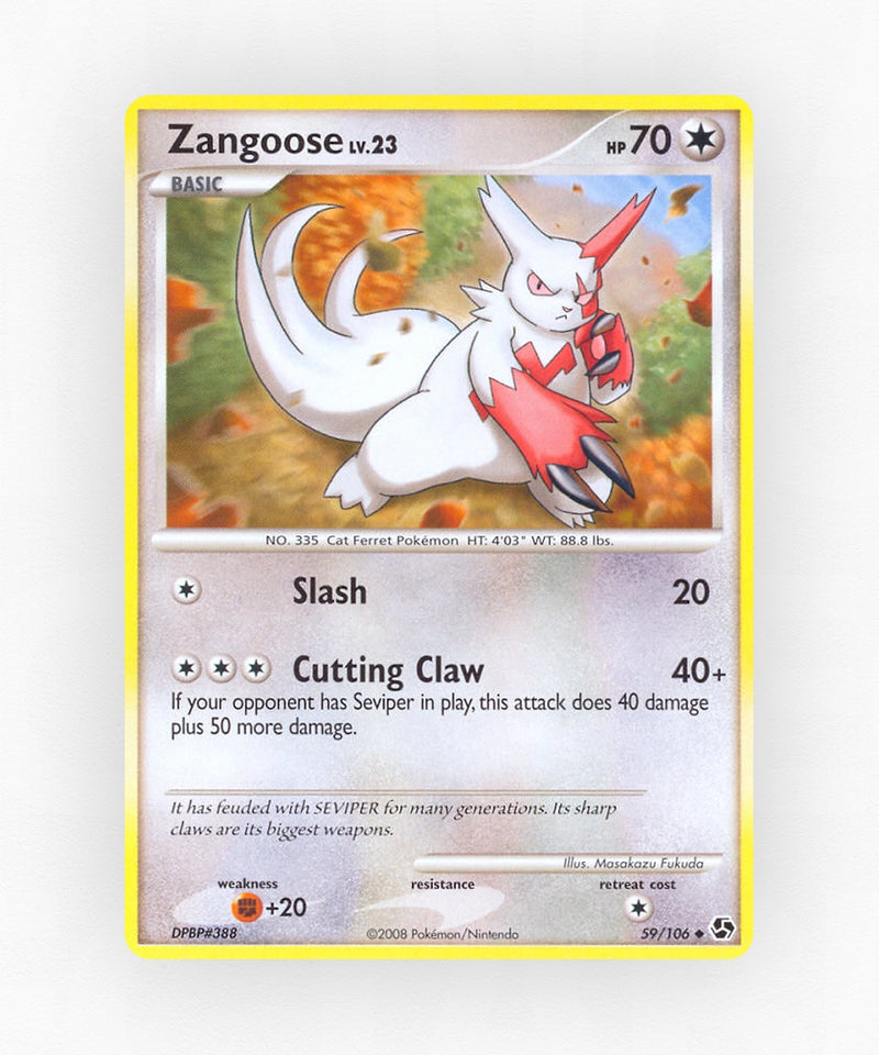 Zangoose - Great Encounters 59/106 (Non-Holo)