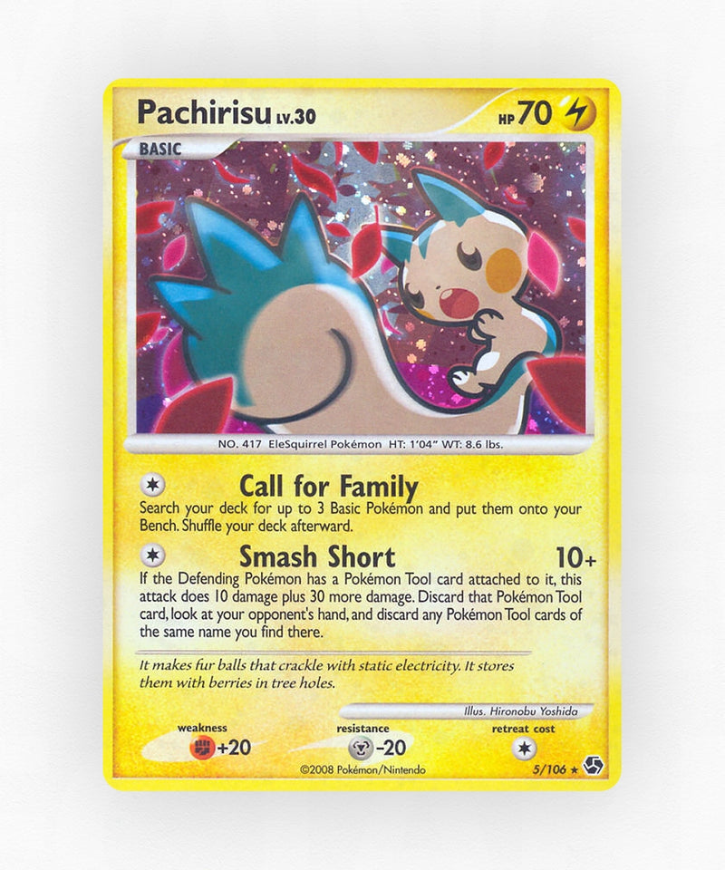 Pachirisu - Great Encounters 5/106 (Reverse Holo)