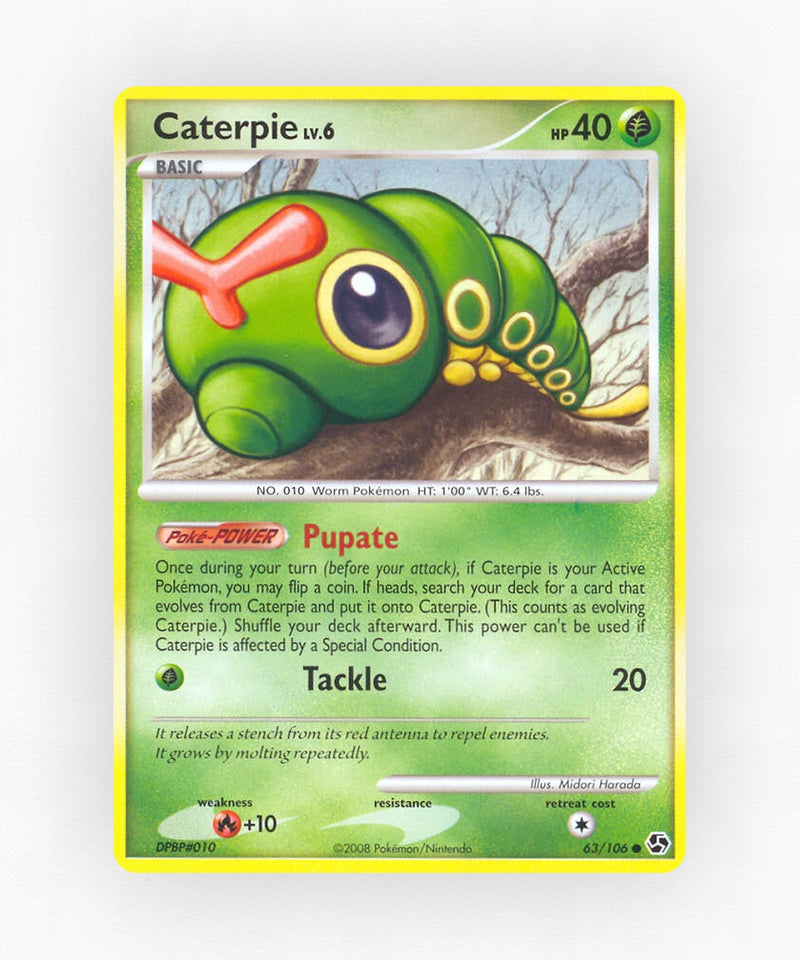 Caterpie - Great Encounters 63/106 (Non-Holo)