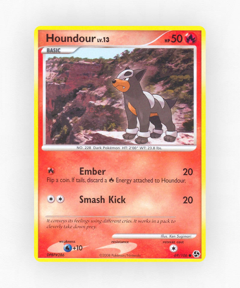 Houndour - Great Encounters 69/106 (Non-Holo)