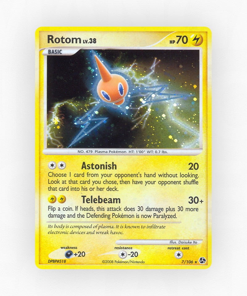 Rotom - Great Encounters 7/106 (Holo)