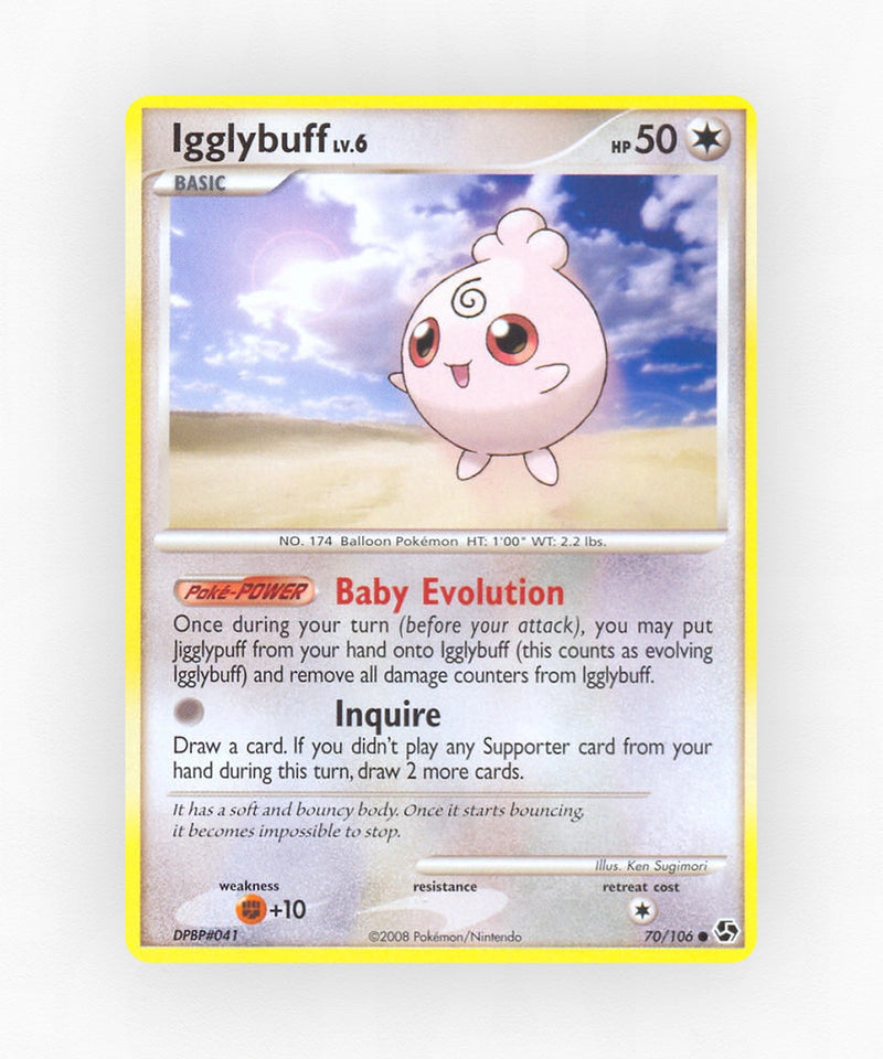 Igglybuff - Great Encounters 70/106 (Reverse Holo)