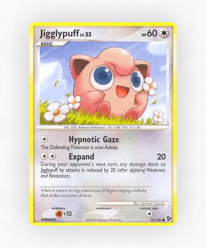 Jigglypuff - Great Encounters 72/106 (Non-Holo)