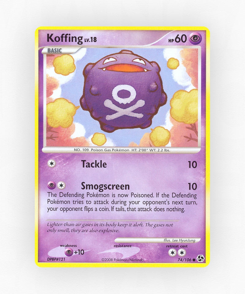Koffing - Great Encounters 74/106 (Non-Holo)