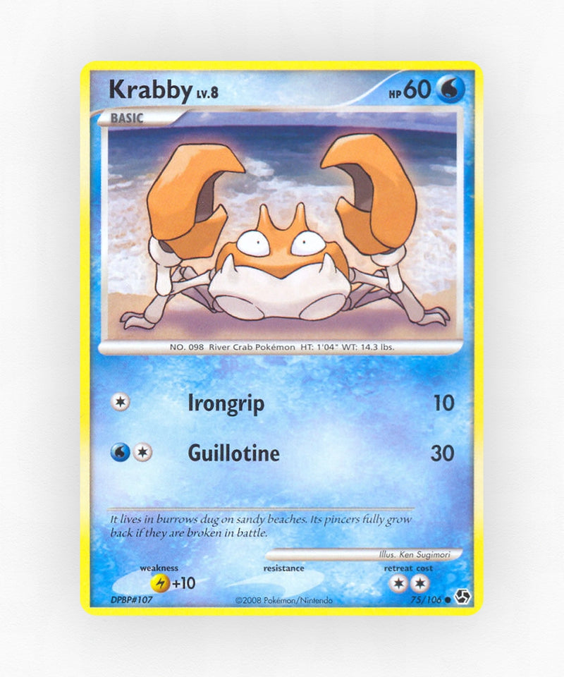 Krabby - Great Encounters 75/106 (Non-Holo)