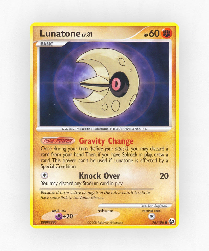 Lunatone - Great Encounters 76/106 (Non-Holo)