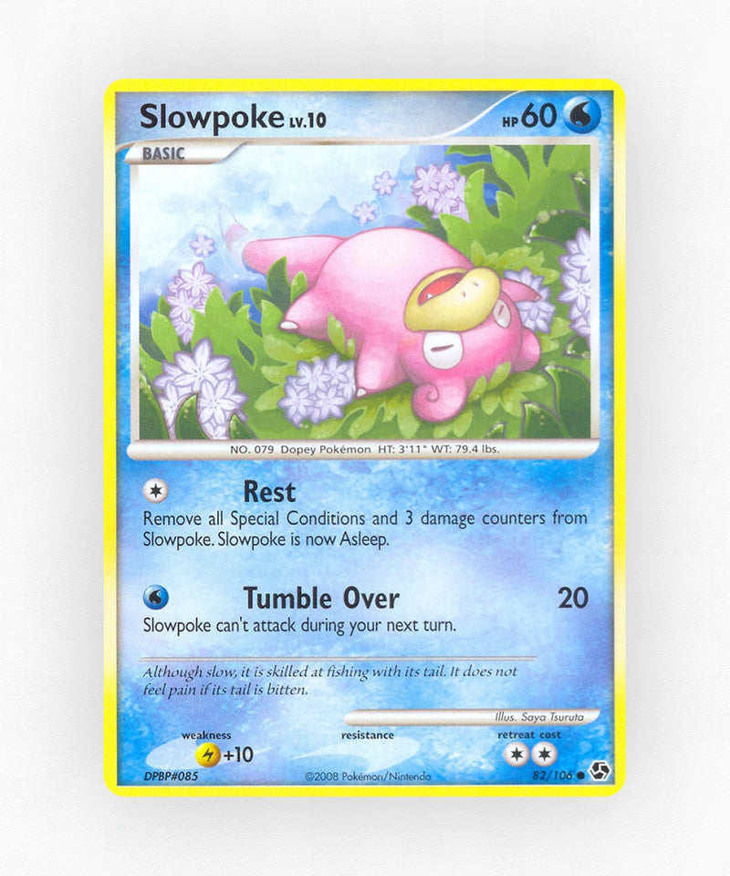 Slowpoke - Great Encounters 82/106 (Reverse Holo)