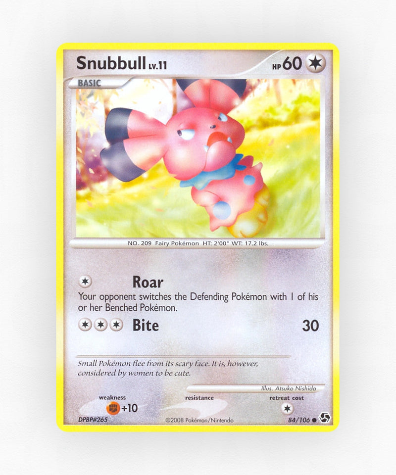 Snubbull - Great Encounters 84/106 (Non-Holo)