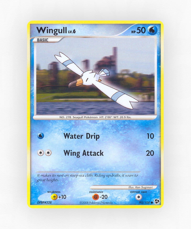 Wingull - Great Encounters 95/106 (Reverse Holo)