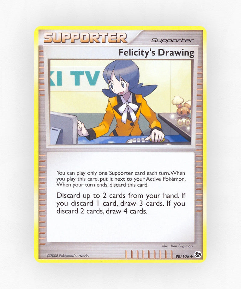 Felicity's Drawing - Great Encounters 98/106 (Reverse Holo)
