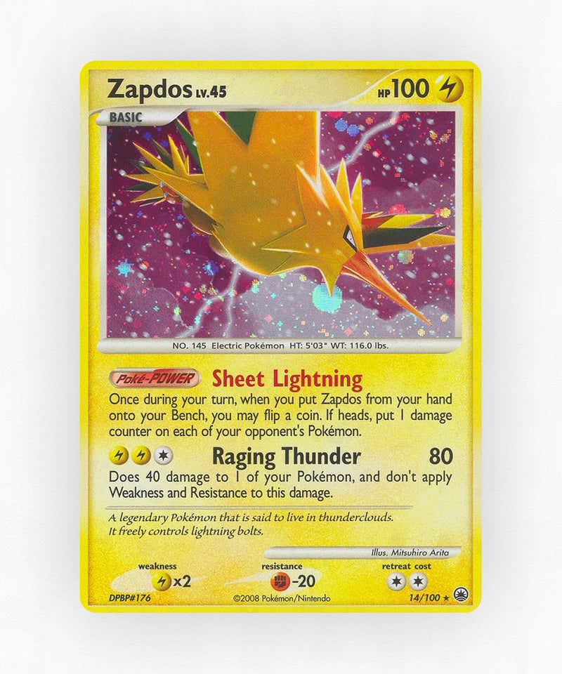 Zapdos - Majestic Dawn 14/100 (Reverse Holo)