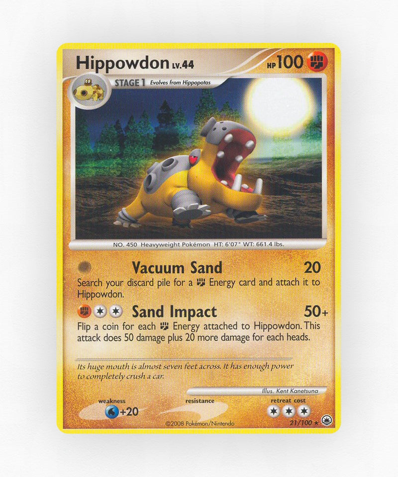 Hippowdon - Majestic Dawn 21/100 (Reverse Holo)