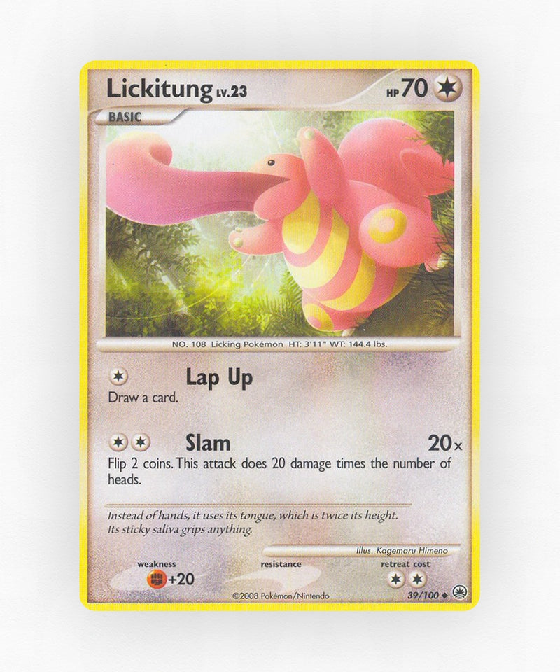 Lickitung - Majestic Dawn 39/100 (Non-Holo)