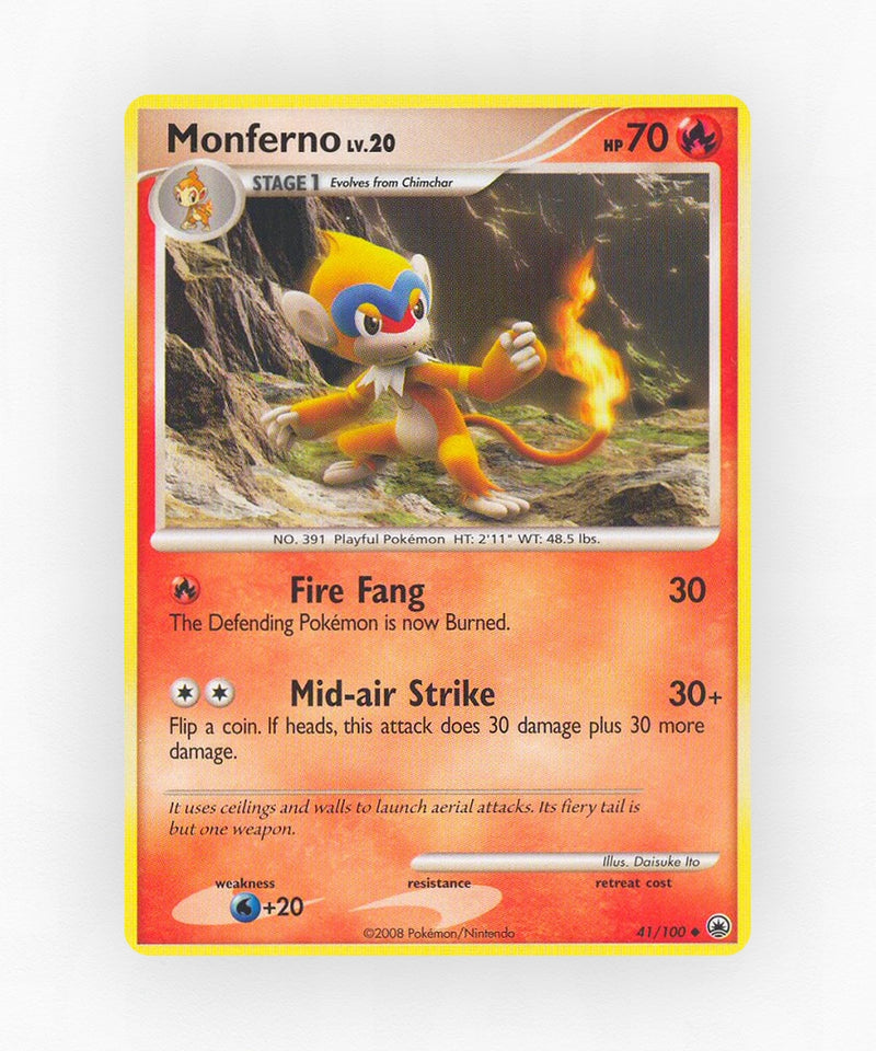 Monferno - Majestic Dawn 41/100 (Non-Holo)