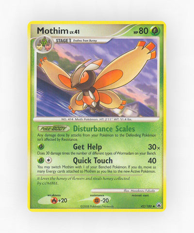 Mothim - Majestic Dawn 42/100 (Non-Holo)