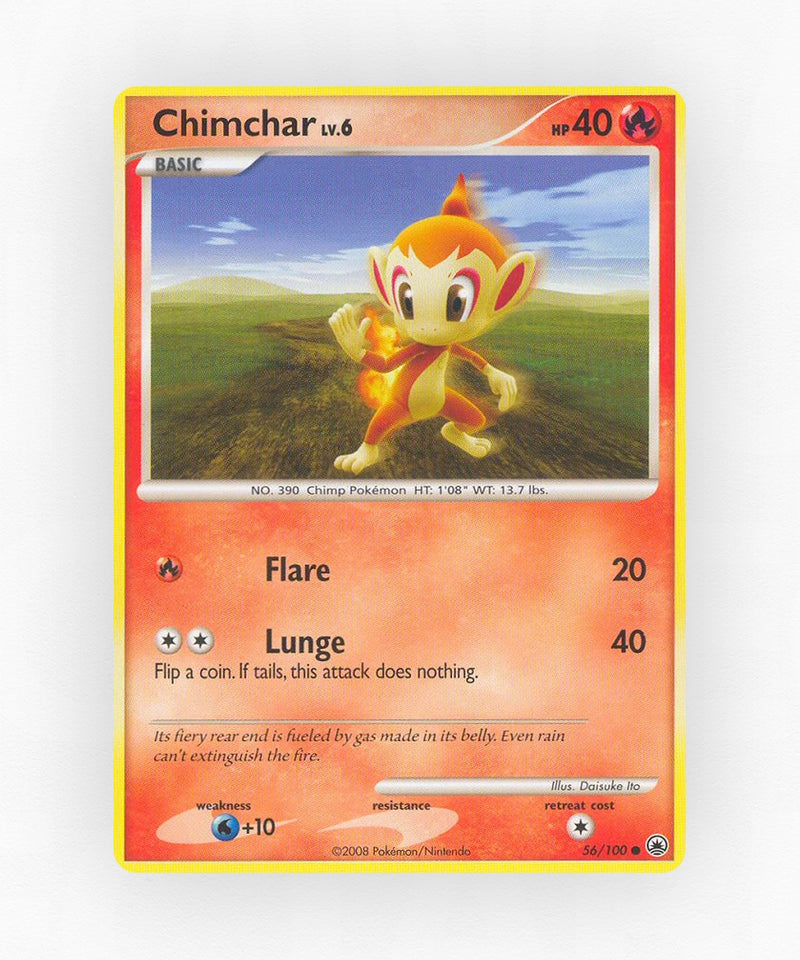 Chimchar - Majestic Dawn 56/100 (Reverse Holo)