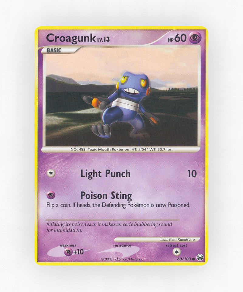 Croagunk - Majestic Dawn 60/100 (Non-Holo)