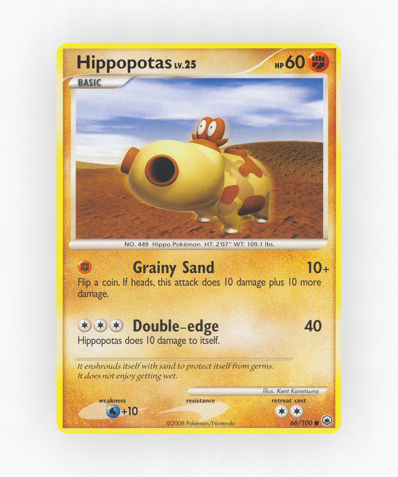 Hippopotas - Majestic Dawn 66/100 (Reverse Holo)