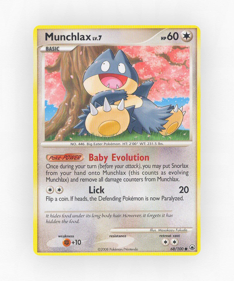 Munchlax - Majestic Dawn 68/100 (Reverse Holo)