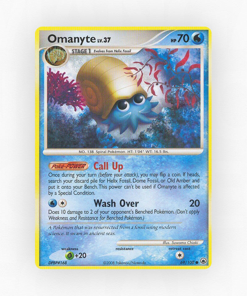 Omanyte - Majestic Dawn 69/100 (Non-Holo)