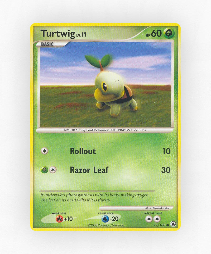 Turtwig - Majestic Dawn 77/100 (Reverse Holo)