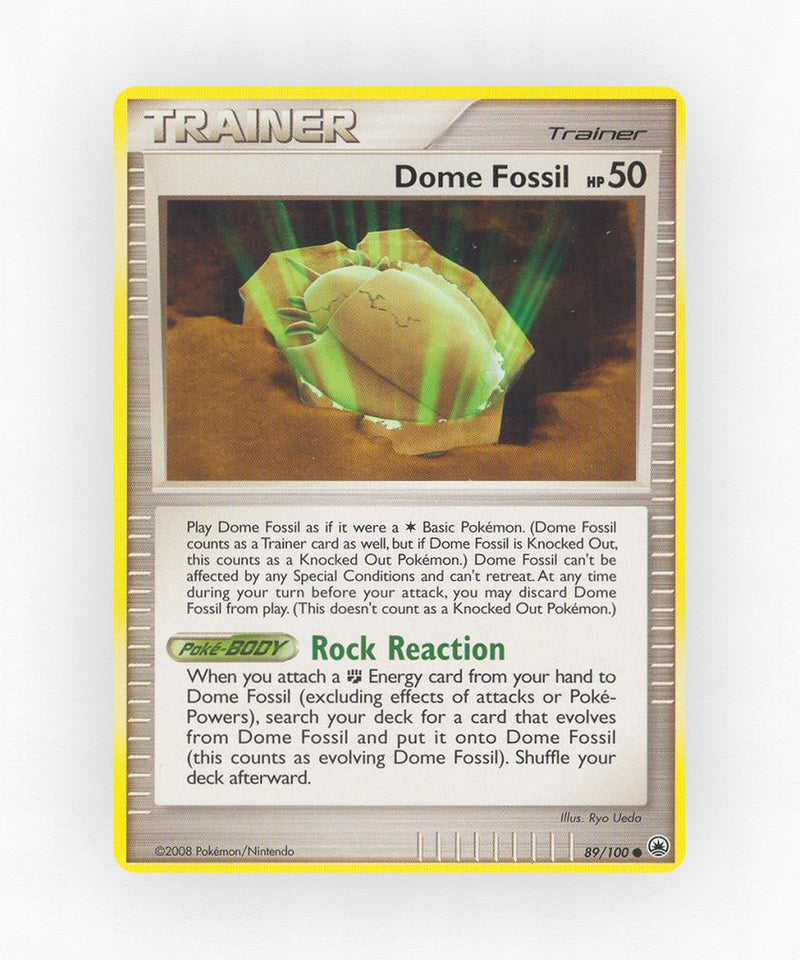 Dome Fossil - Majestic Dawn 89/100 (Non-Holo)