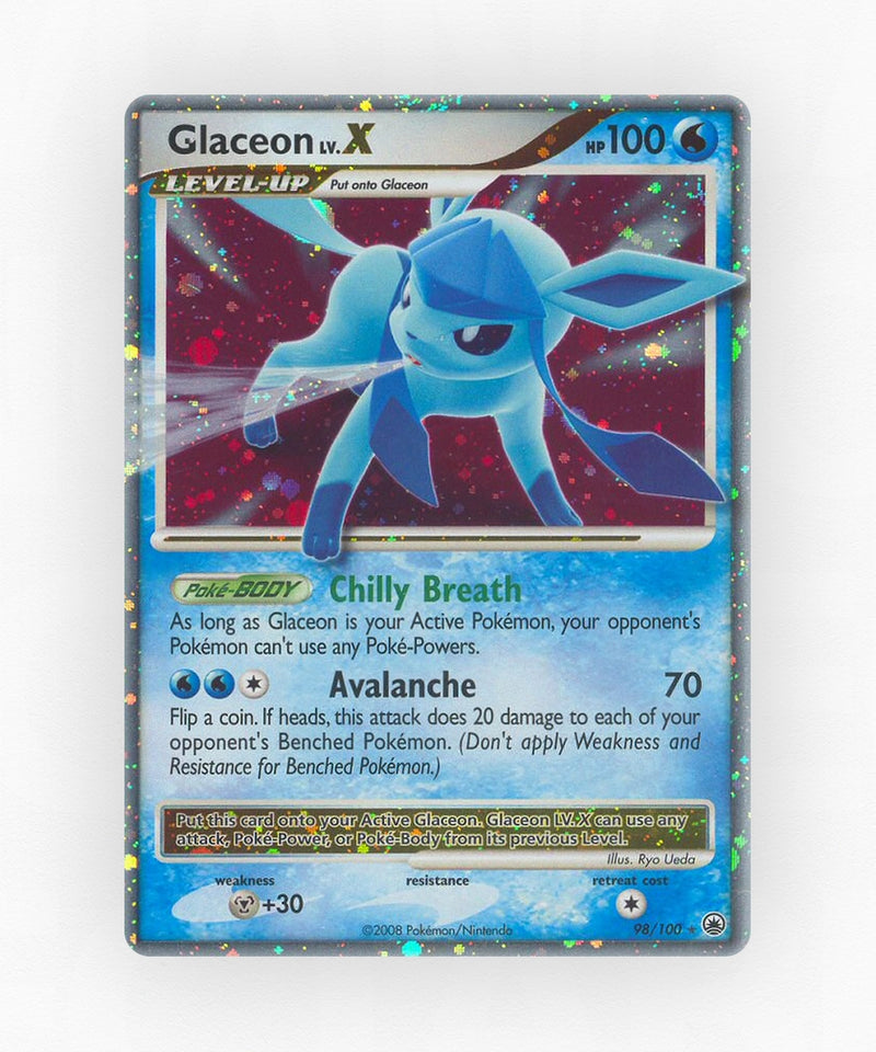 Glaceon LV.X - Majestic Dawn 98/100 (Holo)
