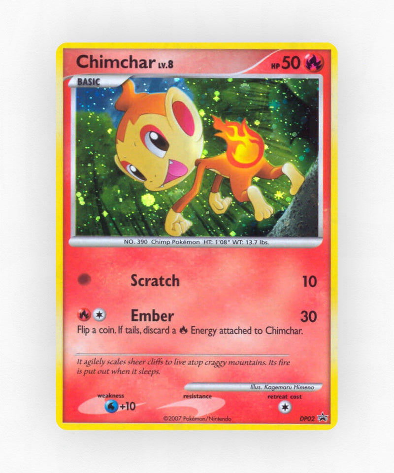Chimchar - DP Black Star Promos DP02 (Holo)