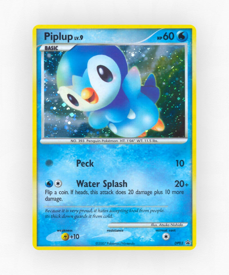 Piplup - DP Black Star Promos DP03 (Holo)