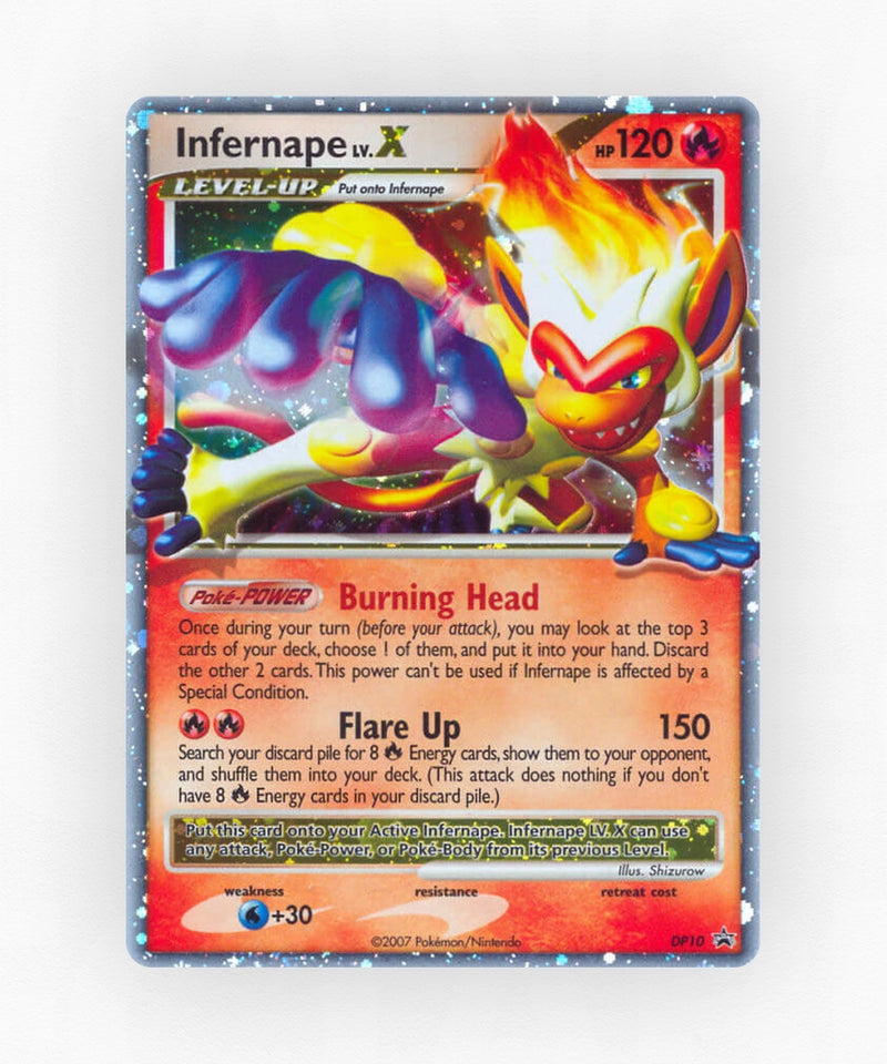 Infernape LV.X - DP Black Star Promos DP10 (Holo)