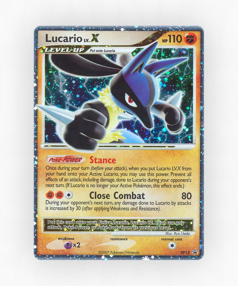 Lucario LV.X - DP Black Star Promos DP12 (Holo)