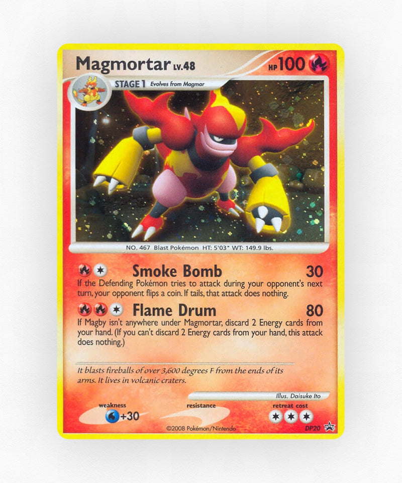 Magmortar - DP Black Star Promos DP20 (Holo)
