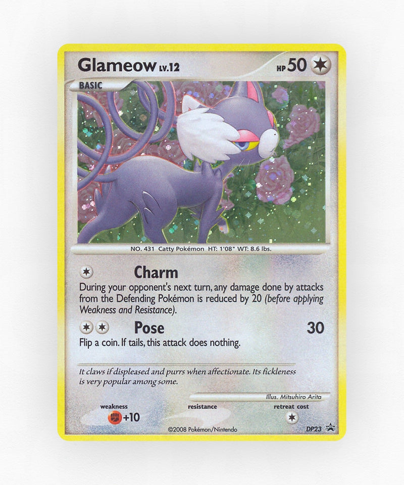 Glameow - DP Black Star Promos DP23 (Holo)