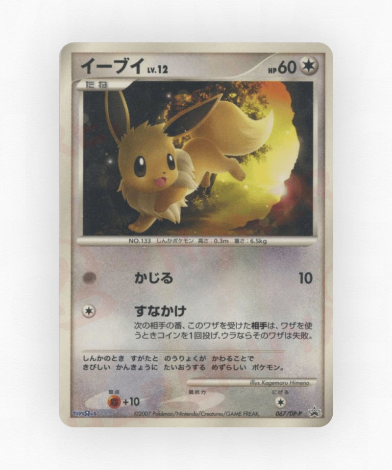 Eevee - Diamond & Pearl Promos 067/DP-P (Non-Holo)