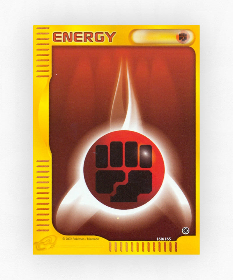 Fighting Energy - Expedition Base Set 160/165 (Non-Holo)