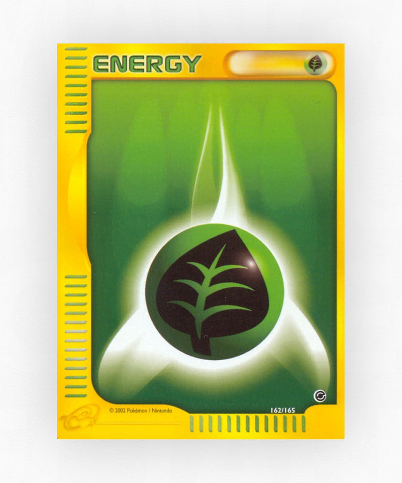 Grass Energy - Expedition Base Set 162/165 (Non-Holo)